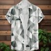 Geometric Print Short-Sleeve Shirt