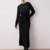 Long-Sleeve Bodycon Dress