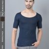 Dollar Lehar Assorted Cotton Regular Fit Vest - Pack Of 2
