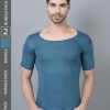 Dollar Lehar Assorted Cotton Regular Fit Vest - Pack Of 2