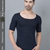 Dollar Lehar Assorted Cotton Regular Fit Vest - Pack Of 2